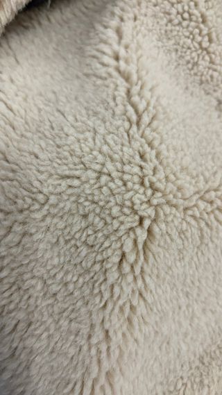 Chaqueta borrego suave talla XS