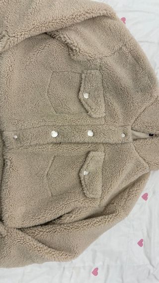 Chaqueta borrego suave talla XS