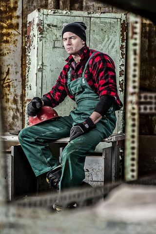 512 Camisa franela roja, 100% algodón 170 gramos