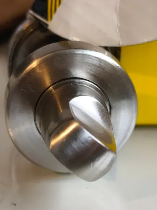 8 Pomos Baño Níquel Satinado Nuevos