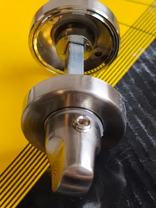 8 Pomos Baño Níquel Satinado Nuevos