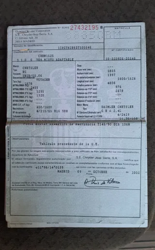 Chrysler Voyager 2004