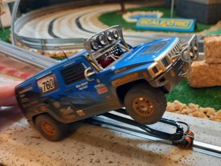 Coche Slot Power Hummer H1 Lisboa Dakar 2007