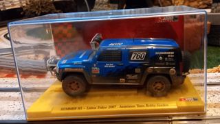 Coche Slot Power Hummer H1 Lisboa Dakar 2007