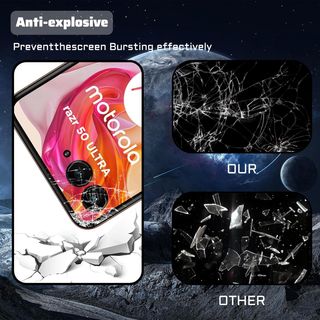 Lemxie Protezione Schermo in Vetro Temperato per Motorola razr 50 Ult