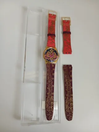 Swatch "Delhi" sigla GX125 anno 1993 + cinturino