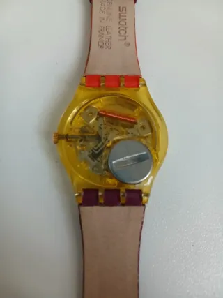 Swatch "Delhi" sigla GX125 anno 1993 + cinturino