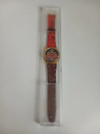 Swatch "Delhi" sigla GX125 anno 1993 + cinturino