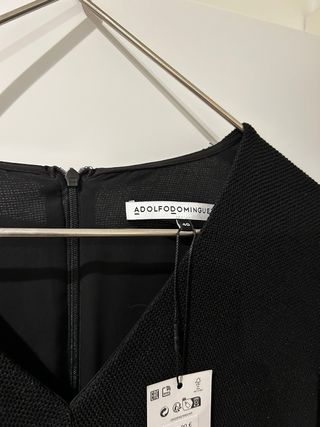 Vestido Adolfo Dominguez Negro