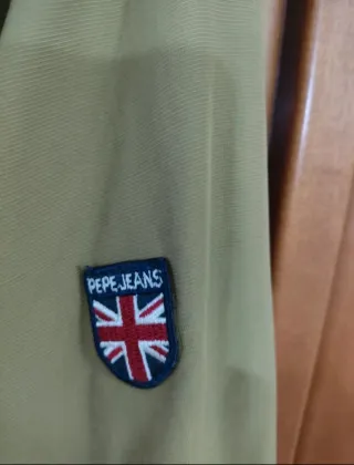 Parka Pepe Jeans Beige/Verde Oliva