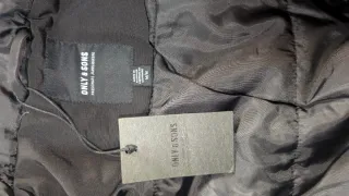 Parca Only & Sons Onswayne negra M - Nueva