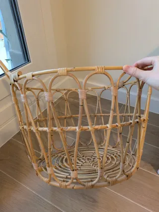 Cesta de ratán Ikea (Snidad)