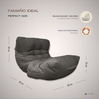 Puff salon de diseño - Puf gigante gamer XXL