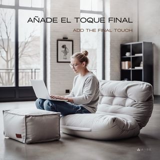 Puff salon de diseño - Puf gigante gamer XXL