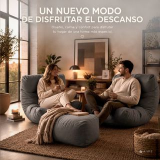 Puff XXL de Diseño - Bean Bag de Salon Moderno
