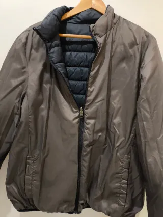 Chaqueta reversible hombre