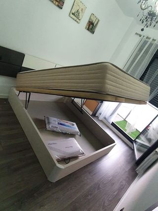 colchones, canapes abatibles y camas. LIQUIDACION