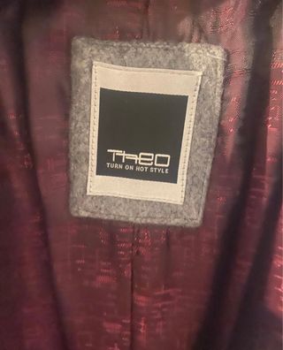 Chaquetón Theo degradado grises hombre