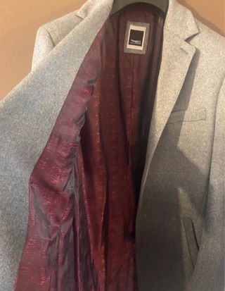 Chaquetón Theo degradado grises hombre