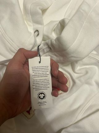 Felpa Ami Paris Bianca Rossa Taglia S