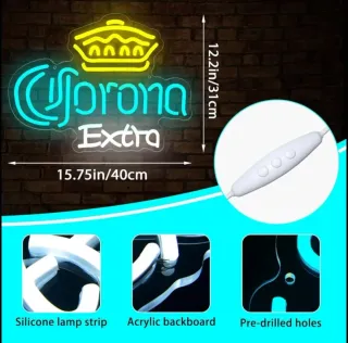 Lampada Neon Led "CORONA Extra"