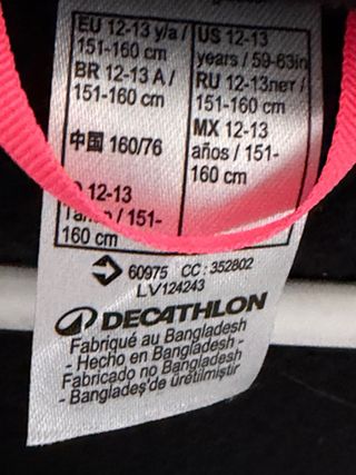 Giubbotto da sci turchese