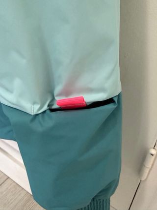 Giubbotto da sci turchese