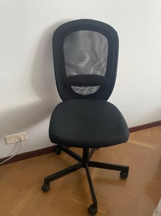 Silla de escritorio negra