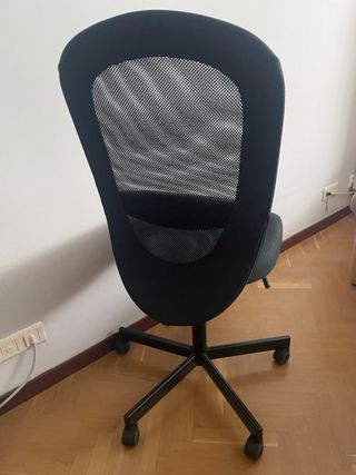 Silla de escritorio negra