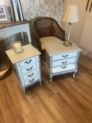 Mesitas de noche restauradas por encargo