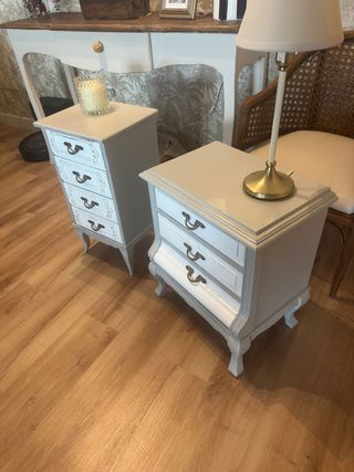 Mesitas de noche restauradas por encargo