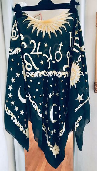 Maxi foulard Mimmina seta chiffon