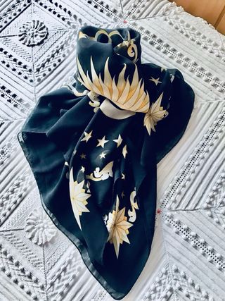 Maxi foulard Mimmina seta chiffon