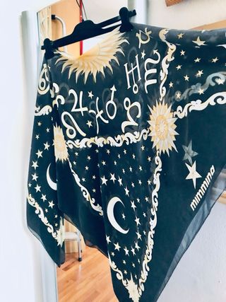 Maxi foulard Mimmina seta chiffon