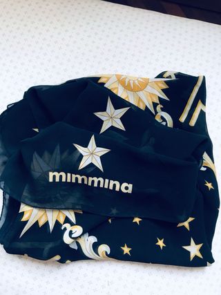 Maxi foulard Mimmina seta chiffon