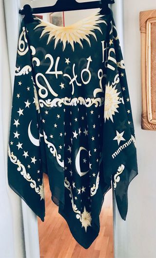 Maxi foulard Mimmina seta chiffon