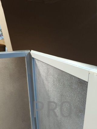 PANEL DE BAÑO DF/7 METACRILATO ALTO 140X130 BLANC