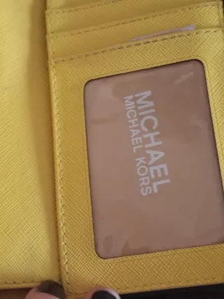 Portafoglio Michael Kors Giallo
