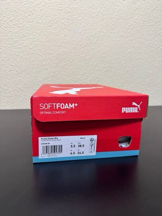 Zapatos Puma Caven Mix Azul Blanco