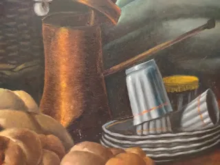 Cuadro Bodegón Pintado a Mano 70 cms