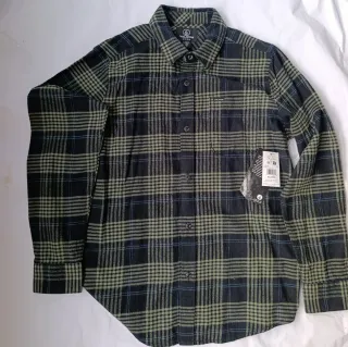 Camisa Volcom Plaid Talla XL 14 años- T G 16