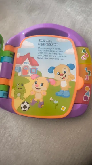 Libro Canciones Fisher Price// Cancionero