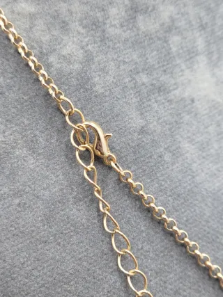 Collar Estrella Baño Oro Acero Quirúrgico