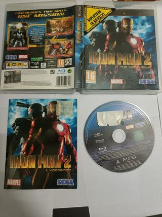 Iron Man 2 PS3 (PlayStation 3) Sega Marvel