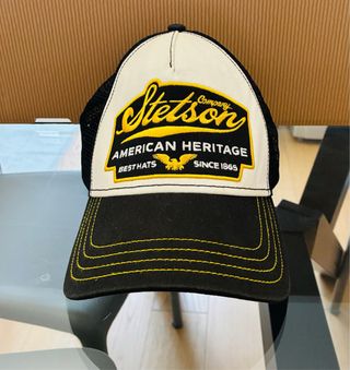 Cappello Stetson American Heritage Nero Bianco