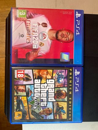 PS4 (PlayStation 4) + Mando y Juegos