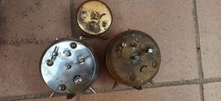 Relojes Despertador Antiguos HERMON y Blessing.