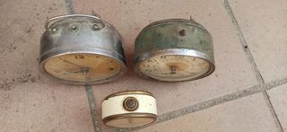 Relojes Despertador Antiguos HERMON y Blessing.