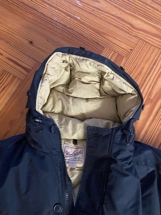 Parka Woolrich de plumón azul