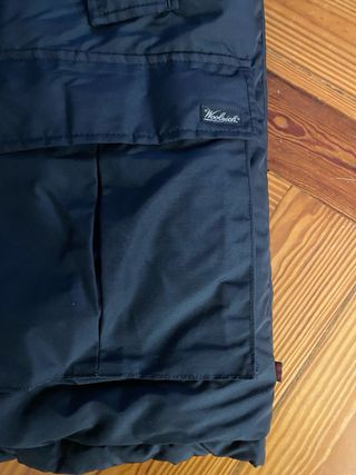 Parka Woolrich de plumón azul